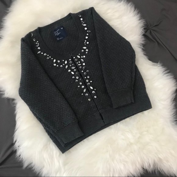 American Eagle Outfitters Jeweled Cardigan - Picture 2 of 2